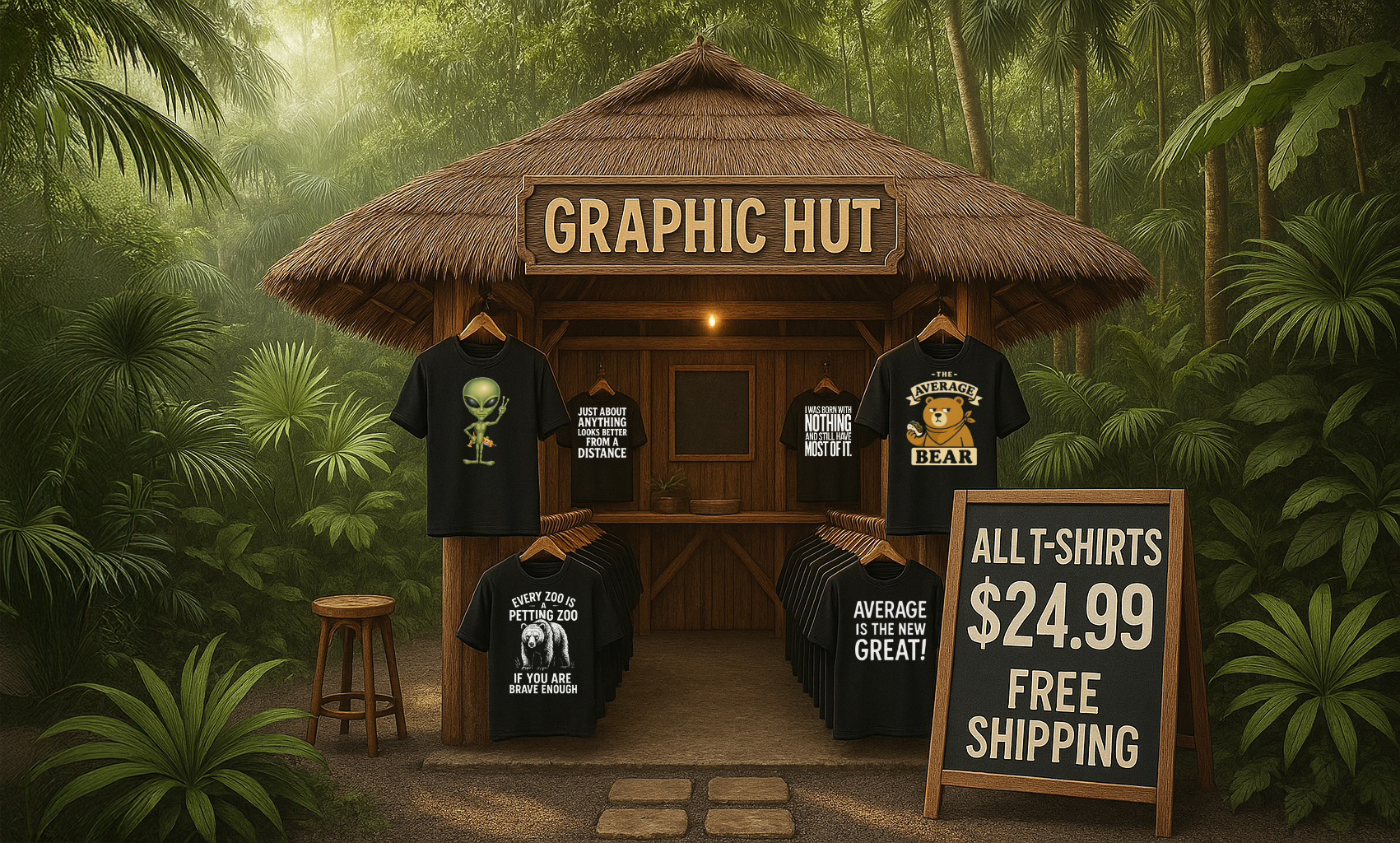 Graphic Hut hero banner